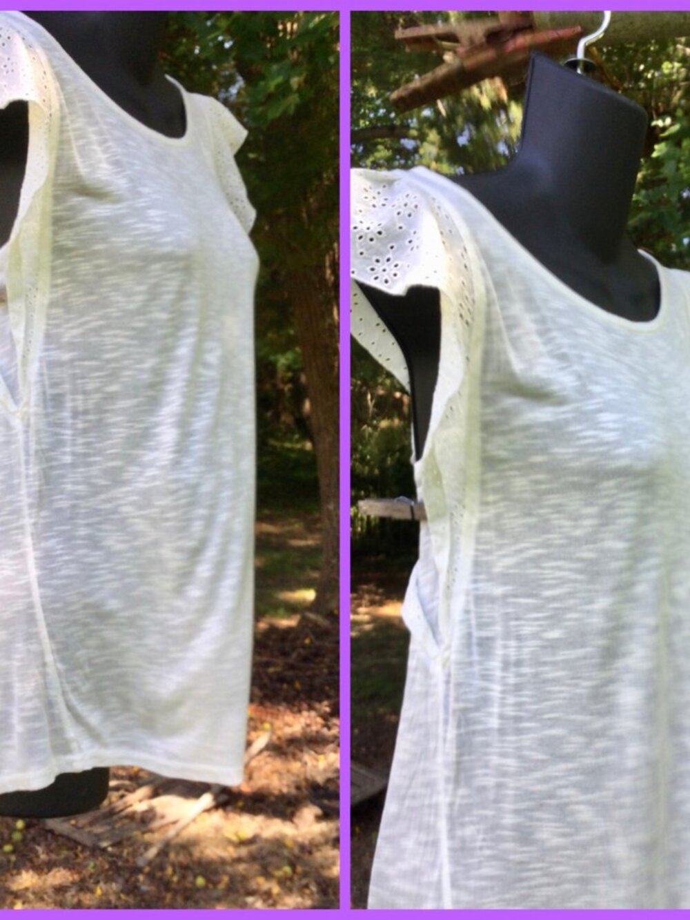 Flutter Strap Tank, sz S